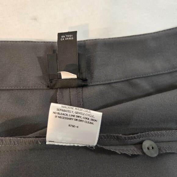 EILEEN FISHER Old Money Minimalist Olive Green Straight Leg Size XL New NO Tags! - Picture 12 of 16